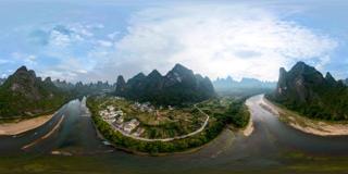 阳朔漓江近景 (2)_全景